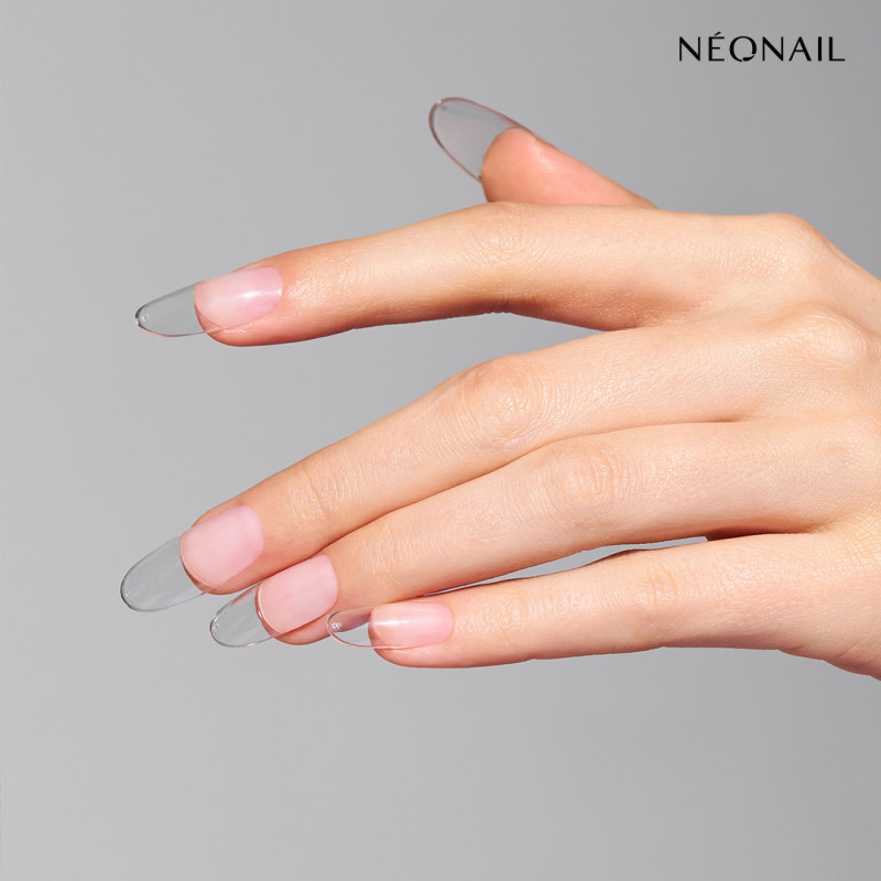 Tips Elastici per Allungamento Unghie Invisible Flexi Tips 01 Clear Oval